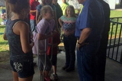 Governor Pence at Allen County Fun Fair