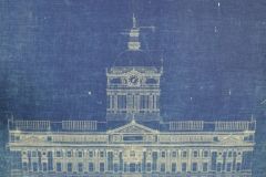 Allen County Courthouse blueprint