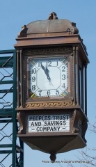 The Peoples Trust & Savings Company Clock
