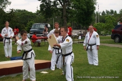 Taekwondo demonstration