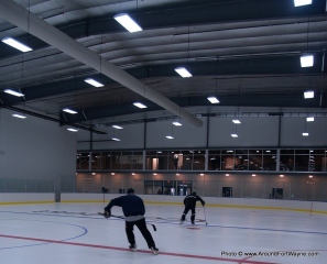 First skaters at Canlan