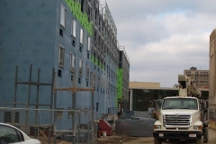 2009/12/05: Courtyard by Marriott Hotel progress