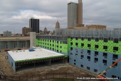 2009/12/05: Courtyard by Marriott Hotel progress