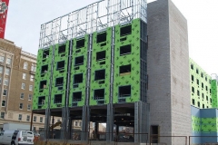 2009/12/17: Courtyard by Marriott Hotel progress