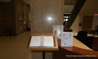 Condolence book for Plock, Poland