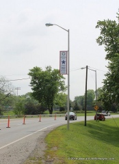 Blue Star Banner for Sgt. Major Brian Kiess