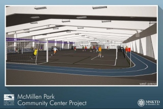 McMillen Park Community Center rendering