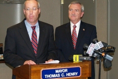 2011/09/12: Tim Haffner and Mayor Tom Henry