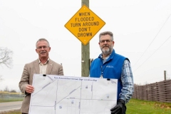 Turn Around Don't Drown signs installed