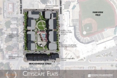 Cityscape Flat conceptual map