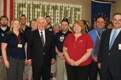 US Senator Richard Lugar kicks off Hoosiers Fighting Hunger