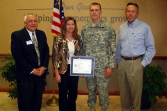 Presentation of the Patriot Award at Do it Best Corp.