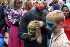 Zombies at the 2009 Fright Night Zombie Walk