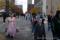 Zombies at the 2009 Fright Night Zombie Walk