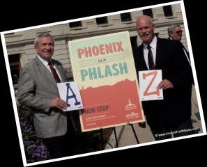 2013/08/20: Mayor Tom Henry and Nelson Peters