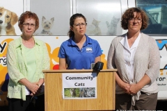 Belinda Lewis, Madeleine Laird, and Jessica Henry