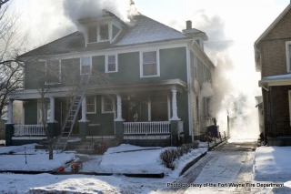 Lake Avenue duplex fire