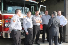 Indiana Attorney General Greg Zoeller at FWFD Station 7