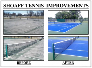 Shoaff Park Tennis Court Improvements
