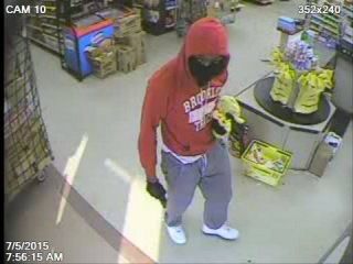 Dollar General robbery suspect, 6101 N. Clinton St.