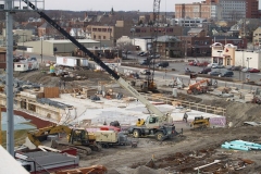 2009/02/20: Outfield concourse construction