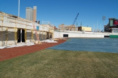 2009/03/19: Concourse wall, at field level