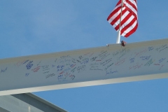 2009/07/01: Signatures on the I-beam