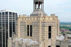 The top of the Lincoln Tower