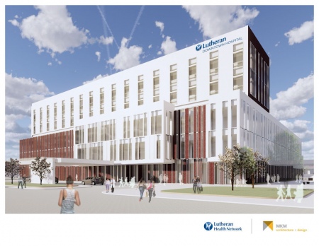 Lutheran Downtown Hospital rendering