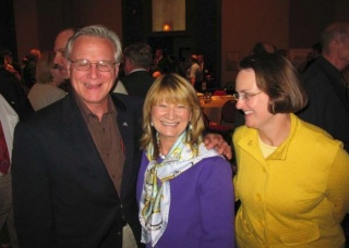 2009/06/01: Dr. Tom Hayhurst, ODOT Director Joline Molitoris, and Karen Goldner