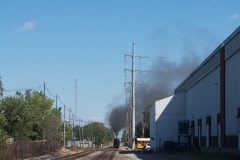 NKP 765 Smoke trail