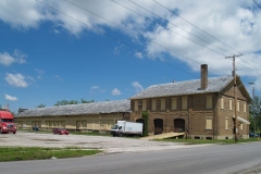 The former Lake Shore and Michigan Railroad Freight Station