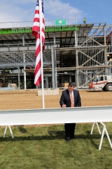 Parkview Warsaw topping out ceremony