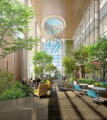 Parkview Cancer Institute: Interior Garden