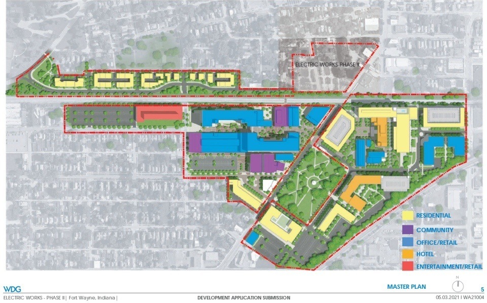 Electric Works phase 2 site map