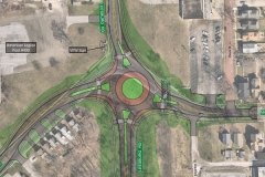 Leesburg Road-Main Street Nebraska Roundabout