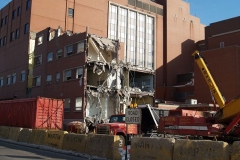 Northwest side of St. Joseph Hospital's former convent home.