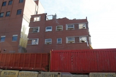 North side of St. Joseph Hospital's former convent home.