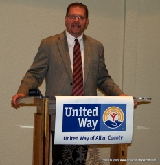 2009/07/27: Jerry Peterson, United Way of Allen County President and CEO