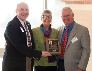 Ron Turpin with Mimi and Ian Rolland