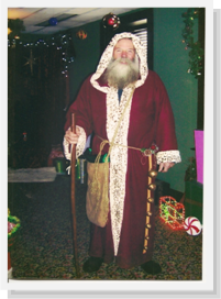 Father Christmas.  Photo courtesy of Allen County.