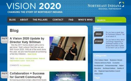 2020 Vision Blog screen capture.