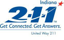 2-1-1 Indiana logo