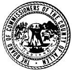 Seal of the Board of Commissioners of the County of Allen