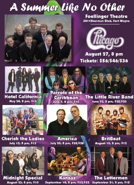 2013 Foellinger Theatre Concert Series