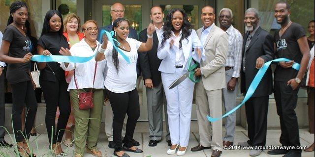 Your Virgin Hair Boutique ribbon cutting