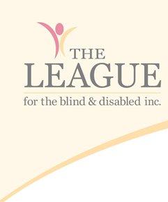 The League for the blind & disabled logo