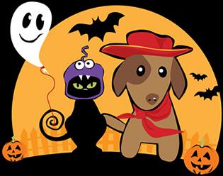 Paws & Remember Halloween Pet Parade logo