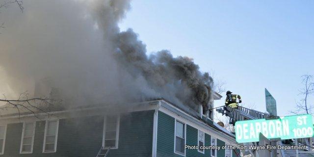 Lake Avenue Duplex Fire