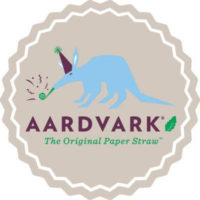 Aardvark Paper Straws logo